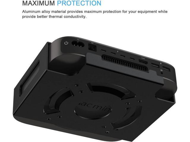 IFCASE Mac Mini M2 Mount, Heat Dissipation Design Anti-Scratch Behind Monitor, Under Desk, Wall Mount Stand for Mac Mini 2011 to 2023 M2 Pro,...
