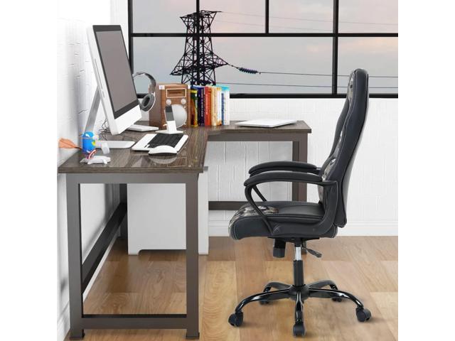 Computer Chair Ergonomic Desk Chair, Racing Gaming Chair with Armrest &Height Adjustable, High Back Computer E-Sports Chair, Task Swivel Executive...