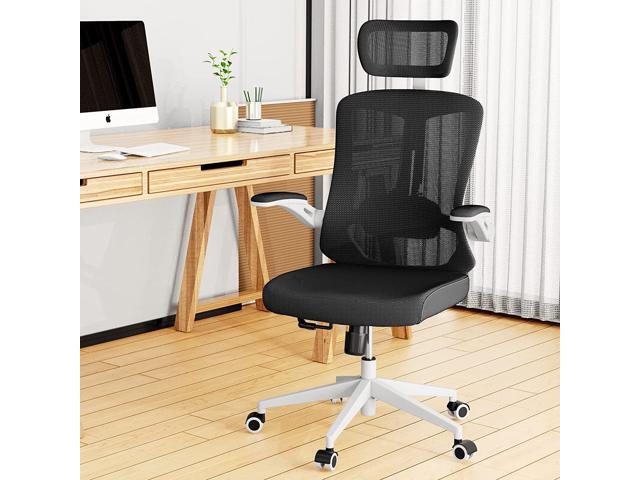 balmstar Ergonomic Office Chair, Home Office Desk Chair with Adjustable Headrest & Lumbar Support, Swivel High Back Computer Chair, Breathable Mesh.