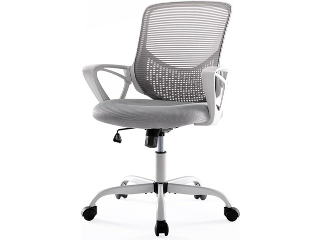 Office Chair Desk Chair Computer Chair Ergonomic Office Chair Mesh Computer Desk Chair with Lumbar Support Armrest, Executive Height Adjustable...