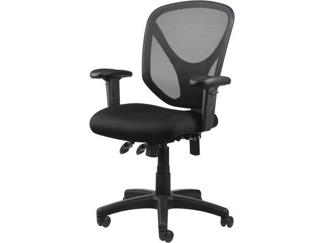 Realspace MFTC 200 Multifunction Ergonomic Super Task Chair, Black
