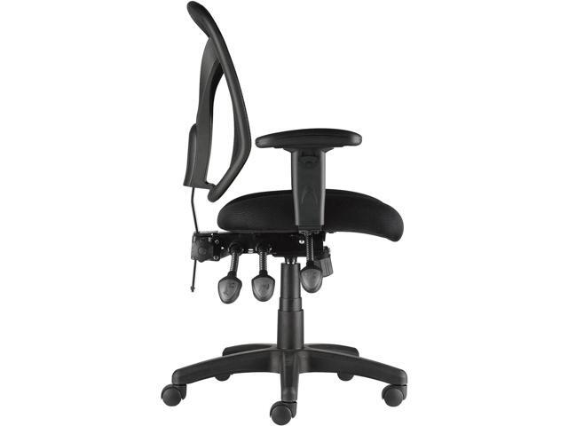 Realspace MFTC 200 Multifunction Ergonomic Super Task Chair, Black