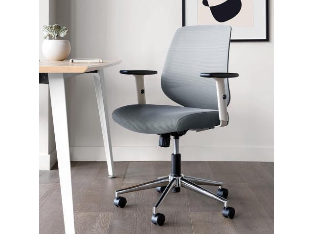 Branch Daily Chair - Computer Office Chair with Swivel, Lumbar Rest, and Adjustable Armrests - Sustainable, Stylish Mesh, & Adjustable Armrests -...
