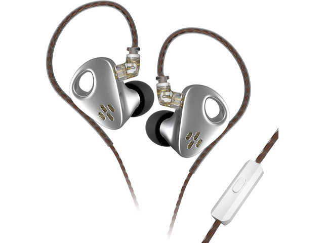 CCA CXS Earbuds Headphone Wired with Microphone,Noise Isolating in-Ear Bass Earbuds 3.5mm Stereo Earphones Interface Compatible with iPhone/Android...