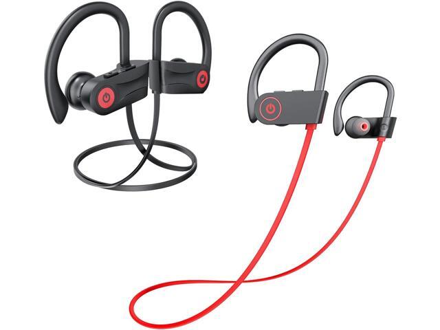 Boean Bluetooth Headphones, Running Wireless Earbuds with 15 Hours Playtime, HD Deep Bass Stereo IPX7 Waterproof Earphones for Workout and Sports.