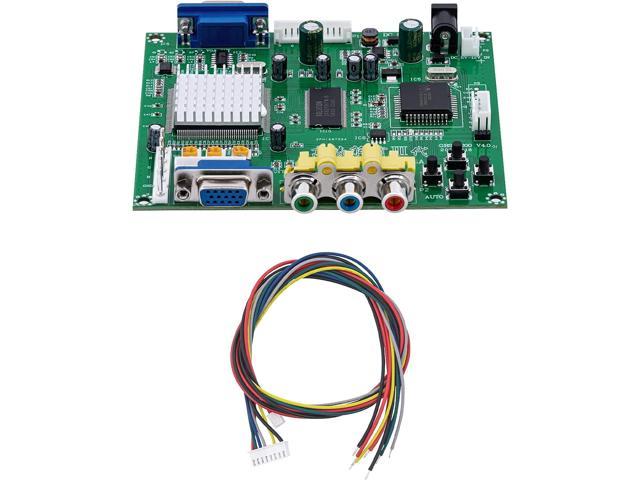 Mcbazel Arcade Game RGB/CGA/EGA to VGA HD Game Video Output Converter Board for Arcade Game Monitor to CRT LCD PDP Projector photo