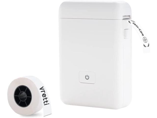 vretti Label Maker Machine with Tape, HP2 Portable Bluetooth Label Printer for Storage, Shipping, Barcode, Mailing, Office, Home, Organizing,.