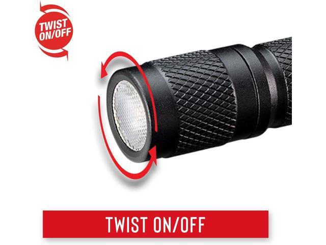 Coast KL10 100 Lumen LED Keychain Light, Pocket Sized, Black