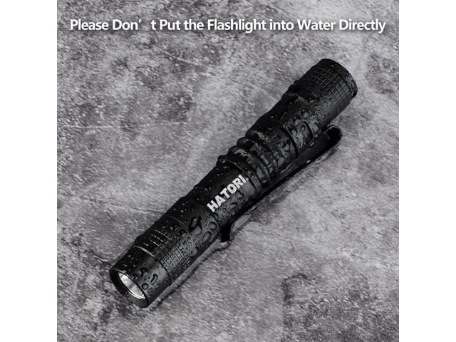 LED Mini Flashlight, Bright Small Handheld Pocket Flashlights Tactical High Lumens Pen Light for Camping, Outdoor, Emergency, 4 Pack(3.55Inch)