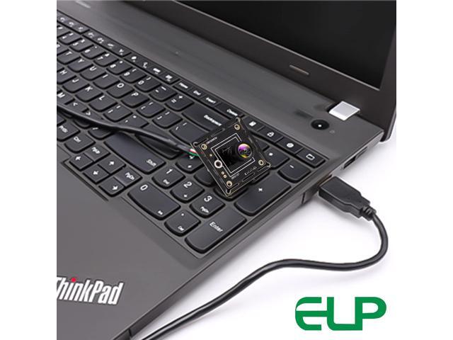 ELP USB Camera Module Super Mini 720p Wide Angle with 100degree M7 Lens Megapixel HD OV9712 Embedded Webcam Board for Computer USB2.0 UVC Video PC...