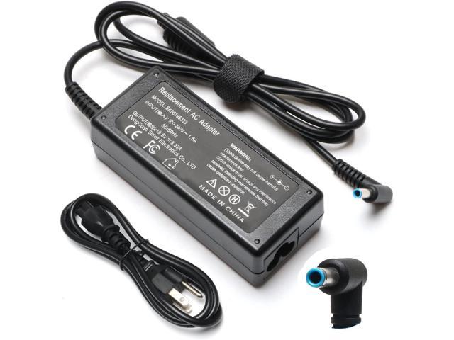 65W 45W Round Blue Tip Charger Compatible for Old HP Chromebook Laptop 11 14 G3 G4 X360, Pavilion x360 14 15 17, Envy 13 15 X360 ProBook Stream...