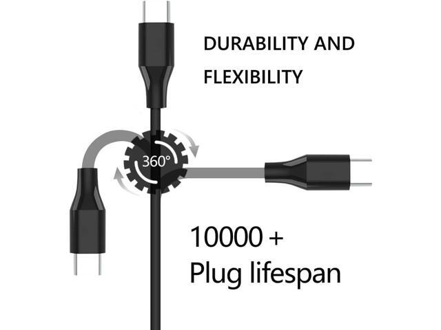 45W Chromebook Charger USB-C for HP Chromebook 14 11 11A G6 G7 G8 G9 EE X360 Lenovo/Dell/Acer, USB C Chromebook Charger Replacement for...