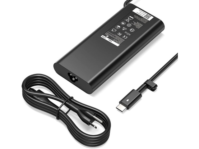 Replacement Dell 130W Laptop Charger USB C Type C AC Adapter for Dell Precision 5530 2in1 5550 5750 3560 3550 XPS 15 9500 17 9700 Latitude 7410...