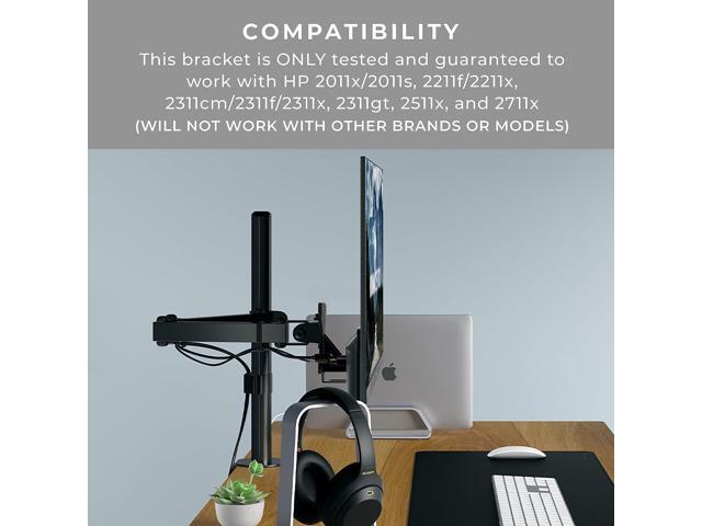 HumanCentricVESA Mount Adapter Bracket for HP Monitors 2011x, 2211x, 2311x, 2511x, 2711x (V3)