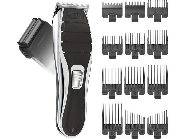 Wahl Clipper 2-in-1 Hair Clipper and Shaver Lithium-Ion Rechargeable Cord Cordless Hair Clipper and Shaver Combo Kit - Model 79568