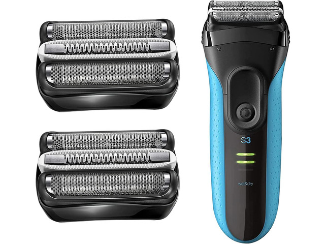 tikumik 32B Series 3 Replacement Head for Braun Electric Shaver, Compatible with S3 Foil Shaver 3000s 3010s 3020s 3030s 3040s 3050cc 320 330 340...