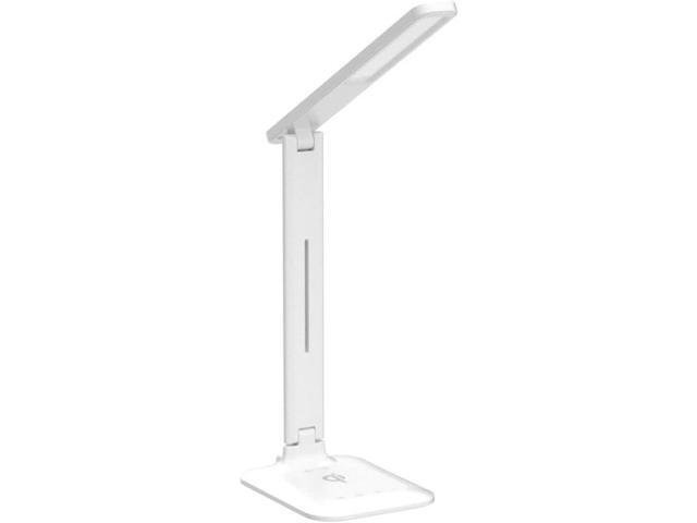 OttLite Charge Up LED Desk Lamp with Wireless Qi Charging & USB Charging Port, with ClearSun LED Technology - Adjustable Neck, 3 Color Temperature...