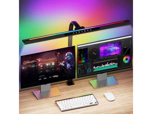 Photos - Chandelier / Lamp NOEL space LED Desk Lamp with RGB Backlight, 24W Ultra Bright Modern Architect Workbe 