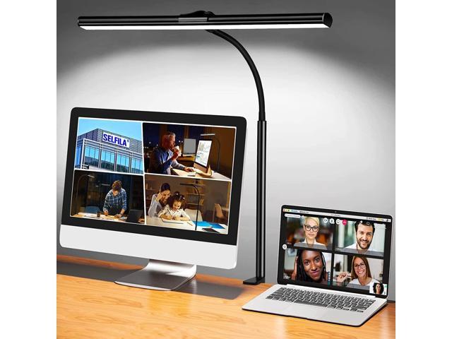 Photos - Chandelier / Lamp NOEL space LED Desk Lamp with Clamp - Architect Desk Lamp Swing Arm Task Light 360 ° 