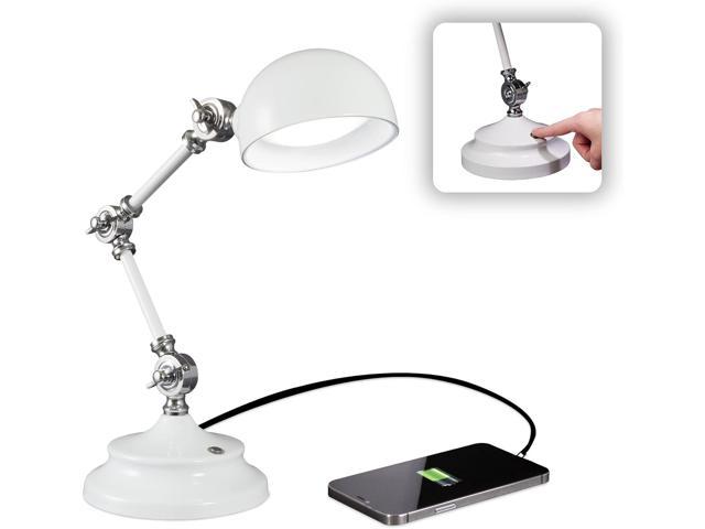 Photos - Chandelier / Lamp NOEL space OttLite Pharmacy Adjustable LED Desk Lamp with USB Charging, Prevention Se 