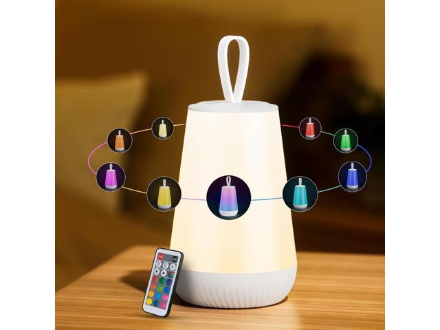 Photos - Chandelier / Lamp NOEL space Dimmable Night Light Touch Lamp for Bedroom Rechargeable Remote Bedside La 