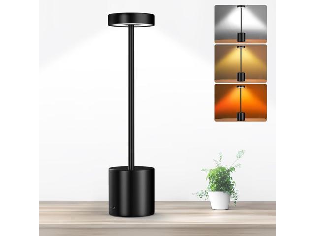 Photos - Chandelier / Lamp NOEL space LED Table Lamp Eye-Caring Battery Operated Desk Lamps Bedside Reading 3-Co 
