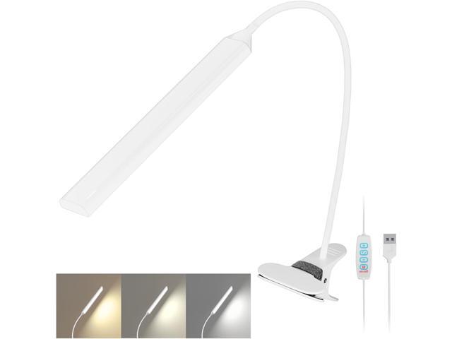 Photos - Chandelier / Lamp NOEL space ORALUCE Clip on LED Desk Lamp Reading Light, 3 Modes 10 Brightness Dimmabl 