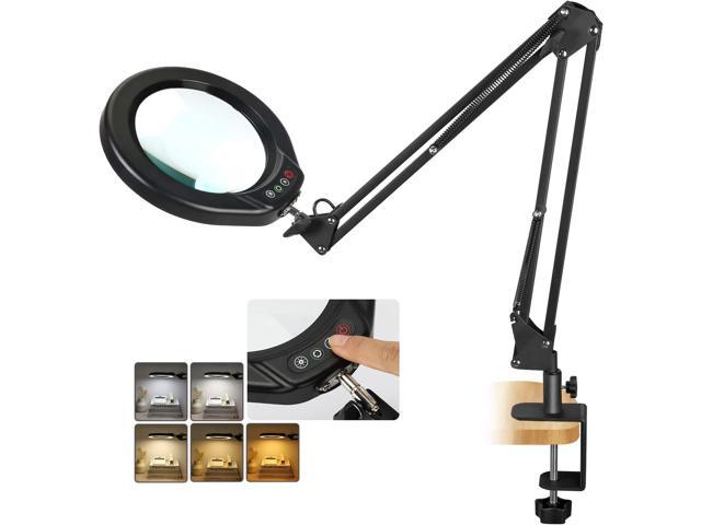 Photos - Chandelier / Lamp NOEL space VEEMAGNI 5 Inch Large Magnifying Glass with Light and Stand, 5 Color Modes 