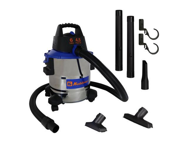 Koblenz WD 6 L212 SS Wet-Dry Vacuum, 6 Gallon 4.5 HP