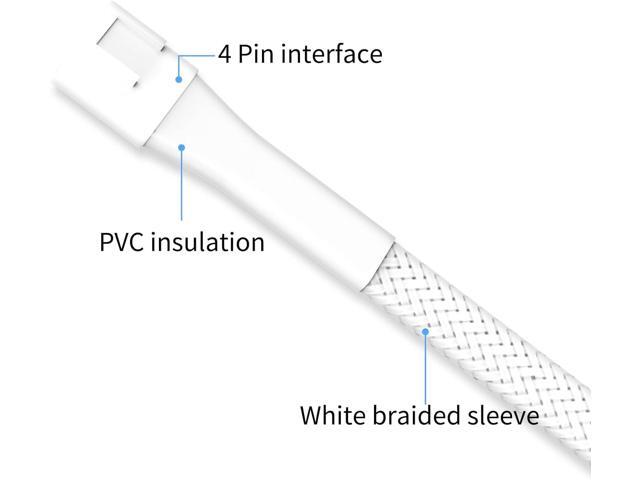 PANO-MOUNTS 2-Pack PWM Fan Hub Cable 4Pin Computer CPU Case Fan White Splitter 5 Port 1 to 5 Fans for 3Pin Computer PC Case Fan 4Pin PWM Fan ITX...