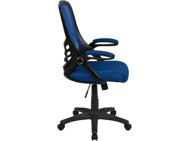Flash Furniture Porter High Back Mesh Ergonomic Swivel Office Chair with Lumbar Support, Flip-Up Arms, Tilt Lock/Tilt Tension, Height Adjustable,...