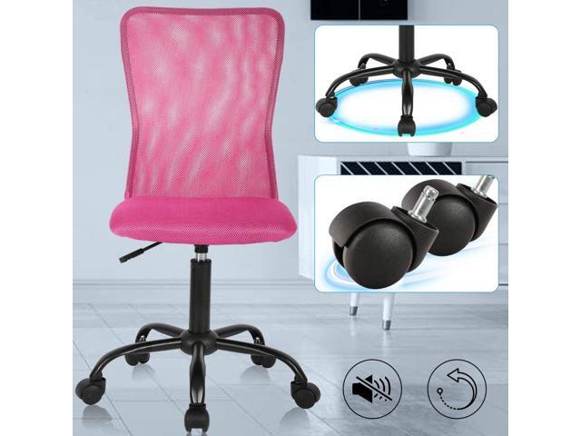Home Office Chair Computer Chair Student Chair Desk Chair Mid Back Mesh Chair Height Adjustable Small Office Chair, Modern Task Chair No Armrest...