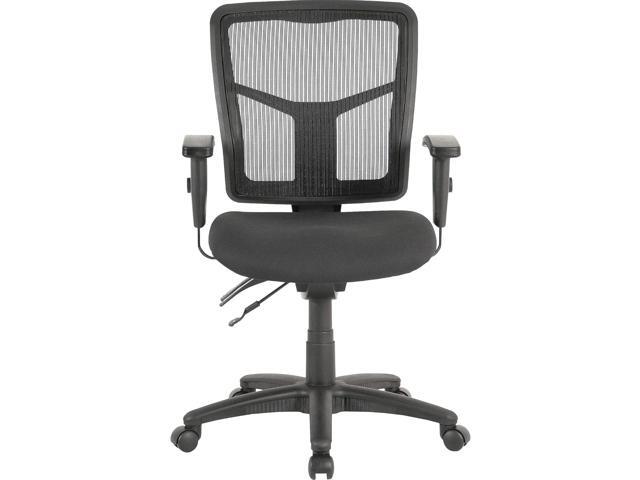 Lorell, LLR86201, ErgoMesh Series Managerial Mid-Back Chair