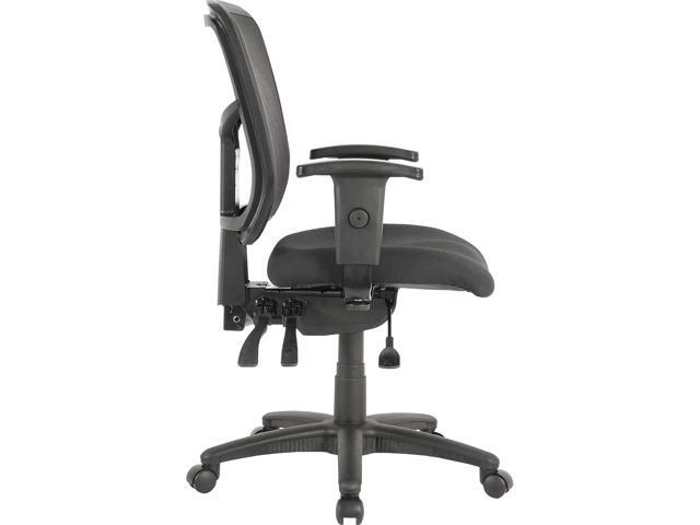 Lorell, LLR86201, ErgoMesh Series Managerial Mid-Back Chair