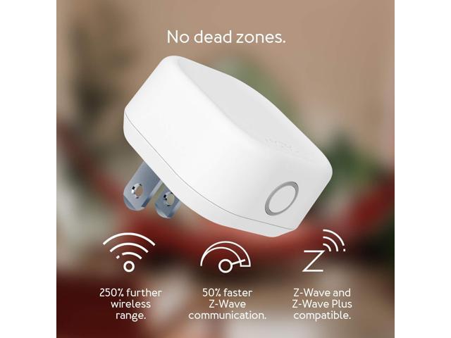 Z-Wave Hub Range Extender - Aeotec Range Extender 7 - Improves Performance and Range of Your Z-Wave Hub - SmartThings, Hubitat, Alarm. com, Ring,...