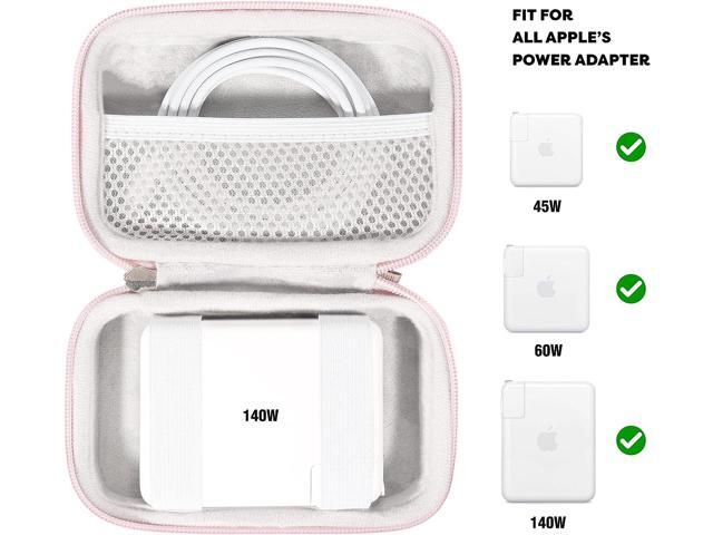 CaseSack Handy Case for MacBook Air/Pro Charger MagSafe/MagSafe 2 Power Adapter, iPhone 14/14 Pro/13/13 Pro, MagSafe Charger, USB C Hub, Type C...