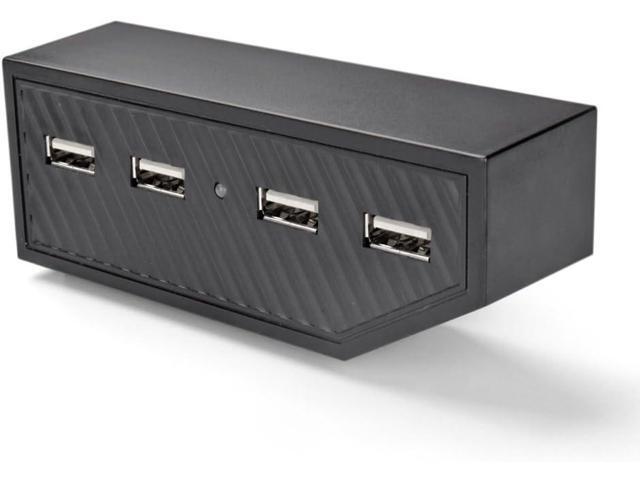 TNP Xbox One USB Hub Adapter (Black) - High Speed 4 Ports USB Hub Extension Expansion Charger Connector Splitter for Xbox One Game Console...