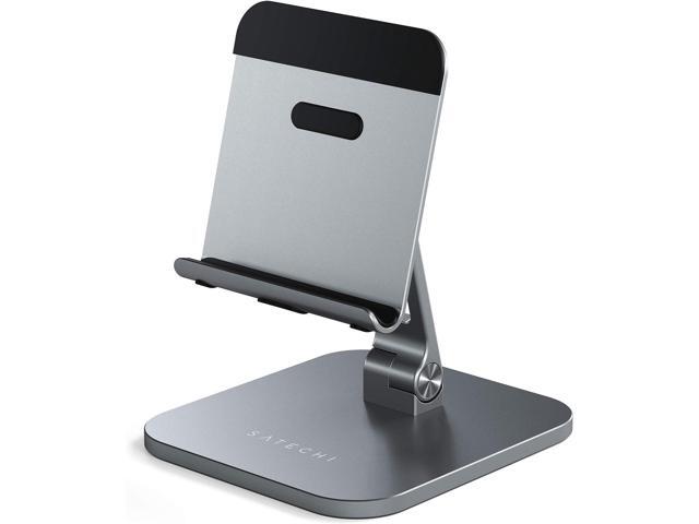 Satechi Aluminum Desktop Stand - Adjustable Tablet Mount with Protective Grips - Compatible with All iPad and Tablet Models, iPad Pro M2/ M1, iPad...