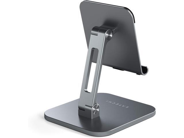 Satechi Aluminum Desktop Stand - Adjustable Tablet Mount with Protective Grips - Compatible with All iPad and Tablet Models, iPad Pro M2/ M1, iPad...
