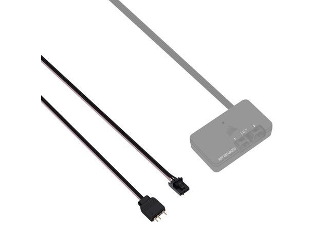 EZDIY-FAB Adapter Cable for Corsair Lighting Node Pro and for Corsair iCUE Commander PRO (hub is not Included), Smart RGB Lighting, Connect to Any...