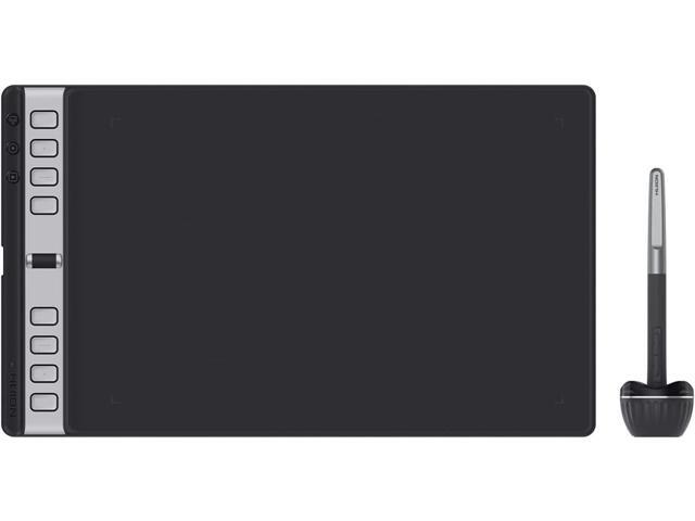 2023 HUION Inspiroy 2 Large Drawing Tablet with Scroll Wheel 3-Set 8 Customized Keys Battery-Free Stylus for Digital Art, Design, Sketch, 10x6inch...