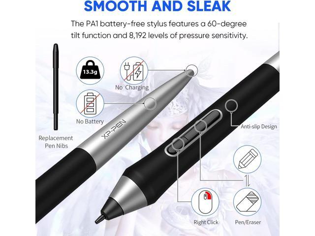 XPPen Deco Pro MW Bluetooth Graphics Tablet 11×6 Inches Wireless Drawing Tablets Painting Pen Tablet for Drawing and Remote Learning (Deco Pro MW)