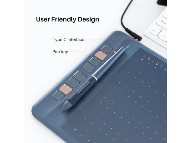 Artisul A1201 Drawing Tablet 12 Inch Graphics Drawing Tablet 8192 Levels Pressure Battery-Free Stylus Digital Drawing Tablet for...