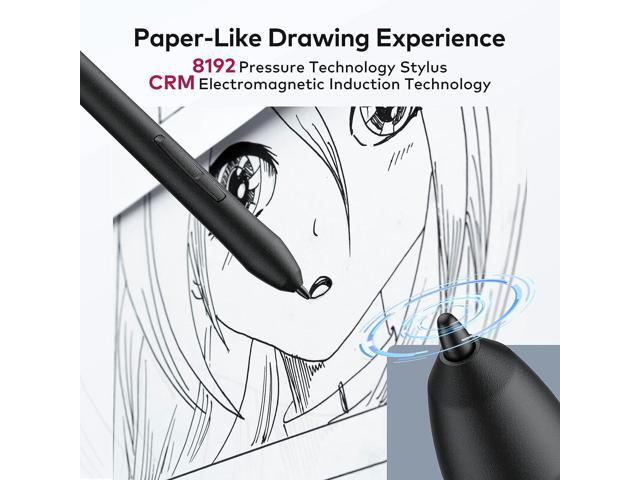 UGEE M708 V3 Graphics Drawing Tablet,10X6 Inches Digital Drawing Tablet with 8 Hot Keys 8192 Levels Pen Compatible with Chromebook, Linux, Windows...