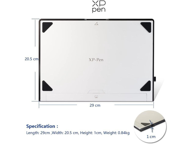 XPPen Drawing Tablet Stand AC18 Multifunctional Metal Drawing Pen Tablet Stand for Pen Display Drawing Graphic Monitor Prevented Skidding Stander...