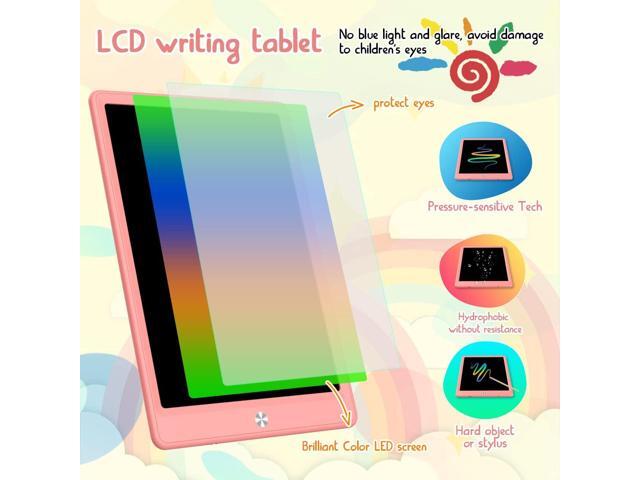 LCD Writing Tablet Doodle Board, Colorful Drawing Pad, Electronic Drawing Tablet, Drawing Pads,Travel Gifts for Kids Ages 3 4 5 6 7 8 Year Old...