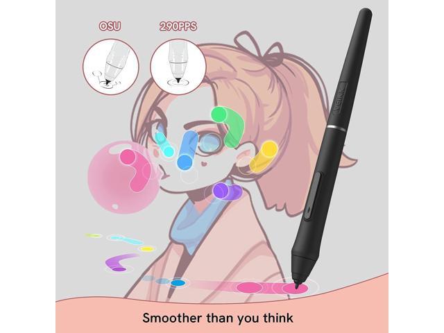 VEIKK VK640 Drawing Tablet 6 x4 inch OSU Tablet with Battery-Free Stylus for Android, Windows, Mac, Chrome, Linux OS, Support Tilt Function(8192...