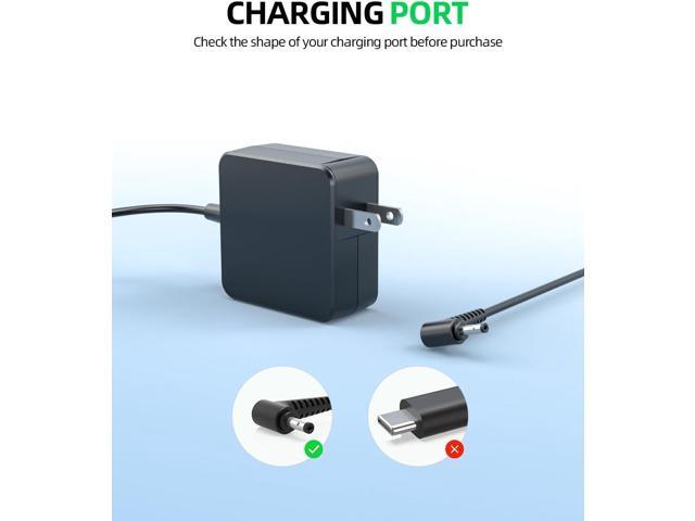 45W AC Adapter Charger Fit for Lenovo ADL45WCC PA-1450-55LL ADP-45DW B GX20L23044 Model Ideapad Series Laptop Power Supply Cord