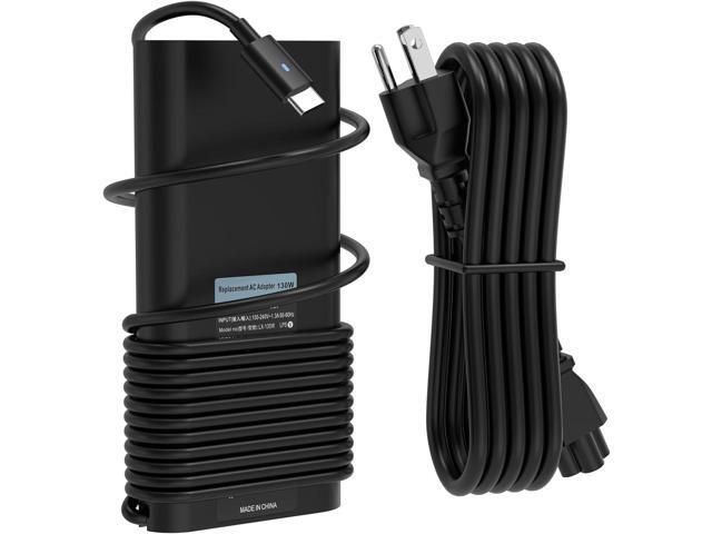 130W Laptop Charger USB C for Dell Precision 5550 5560 5570 3560 3561 3570 3571 5470 5750 5760 5770,Dell XPS 15 9575 9500 XPS 17 9700 9710...