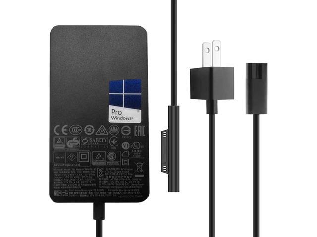 Original Pro Charger 44W 15V 2.58A Power Supply Compatible with Microsoft Surface Pro 6 Pro 5 Fits Model 1796 1800 Power Cord with 5V 1A USB...